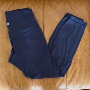 Lululemon align navy size 8 leggings